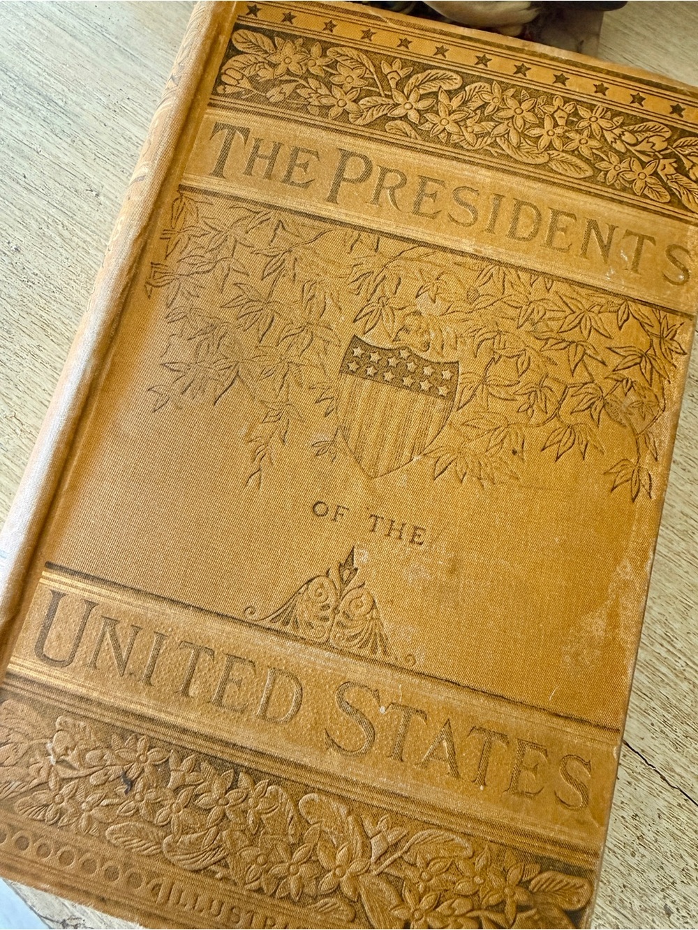 Antique Book - The Presidents of the United States 1881- Rare
